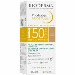 Bon marché 😀 Bioderma Photoderm Nude Touch Teinté Medium SPF50 40Ml Couleur Autres 🔥