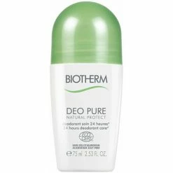Budget ❤️ Biotherm Deo Pure Natural Protect Roll on 75 ml 24h GRÜN Damen 🛒