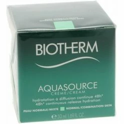 Meilleure affaire 🎁 Biotherm Aquasource Cream 48H Release 50ml ✨ -Born To Bio Soldes Boutique 22813029 500 C