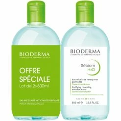 Meilleure vente 🛒 Bioderma Sébium Eau Micellaire Purifiante Peaux Mixtes à 🧨