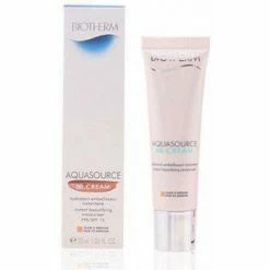 Le moins cher 🧨 Biotherm Crème Hydratante avec Couleur Aquasource Beige (30 ml) Couleur Beige 😍