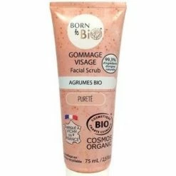 Sortie 🤩 Born To Bio - Gommage visage Agrumes bio - 75ml - Cosmet... Couleur Autres 👍