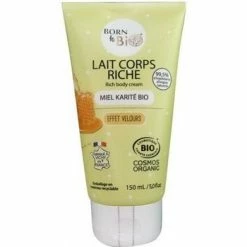 Meilleure vente 👍 Born To Bio - Lait Corps Riche Miel Karité bio - 150ml -... Couleur Autres 👍