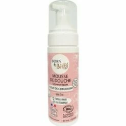 Offres ⭐ Born To Bio - Mousse de Douche Fleur de Cerisier - 150ml... Couleur Autres 🎁