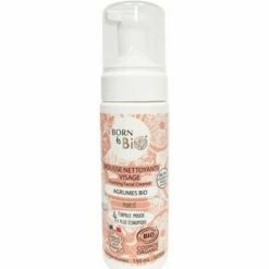 Offres 👍 Born To Bio - Mousse nettoyante visage Agrumes bio - 150... Couleur Autres 😀
